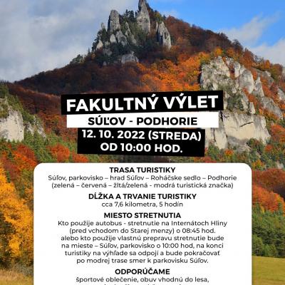 Fakultny Vylet Sulov